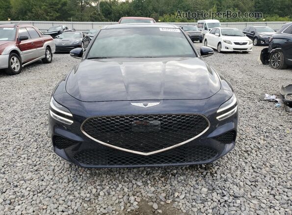 KMTG34TA9PU111474 2023 GENESIS G70 Blue Widok z przodu