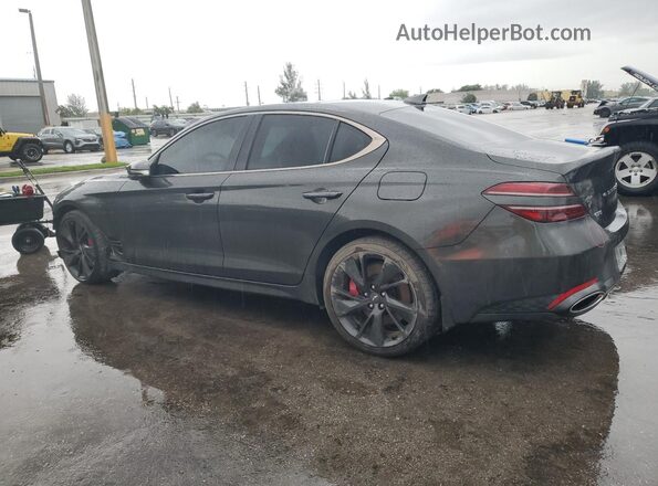 KMTG54TEXPU108516 2023 GENESIS G70 Charcoal Tył lewy
