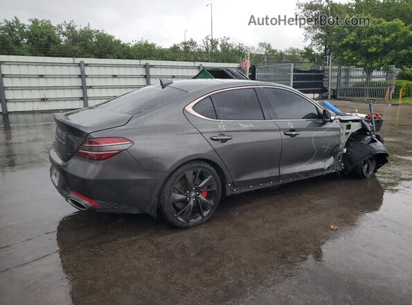 KMTG54TEXPU108516 2023 GENESIS G70 Charcoal Tył prawy