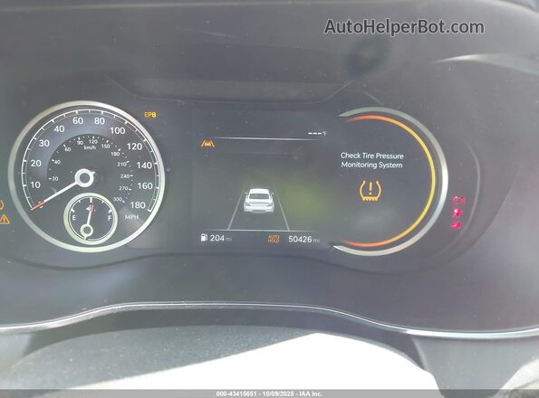 KMTG54TEXPU114140 2023 GENESIS G70 White Vista de los asientos traseros