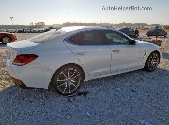 KMTG74LE8MU070371 2021 GENESIS G70 White Задня права чверть