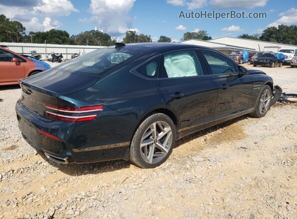 KMTGA4SC1PU152528 2023 GENESIS G80 Синий Задняя правая четверть