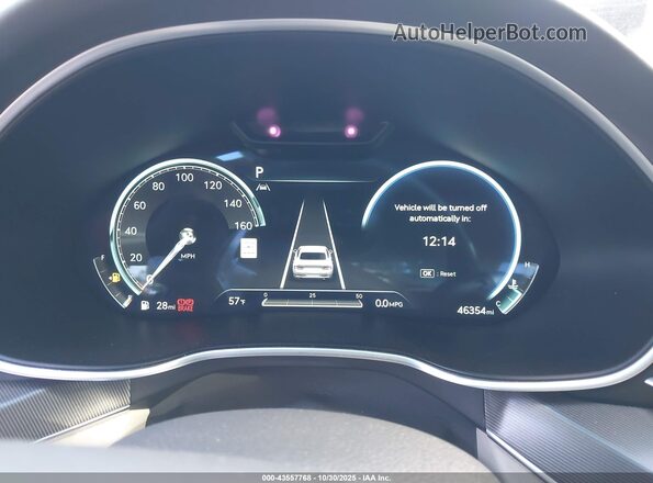 KMTGA4SC5RU225757 2024 GENESIS G80 Black Հետևի նստատեղերի տեսք