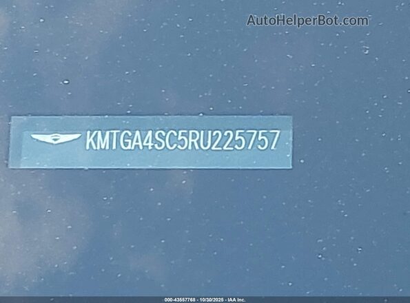 KMTGA4SC5RU225757 2024 GENESIS G80 Black Շարժիչի բաժամունքի տեսք