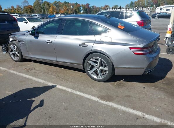 KMTGA4SCXPU156304 2023 GENESIS G80 Silver უკანა მარცხენა