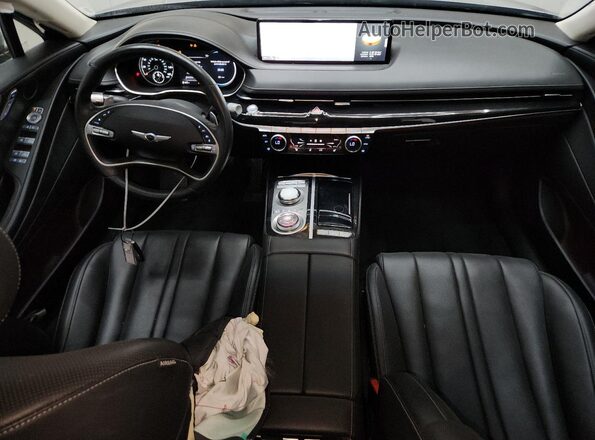 KMTGB4SC1PU197224 2023 GENESIS G80 Silver 