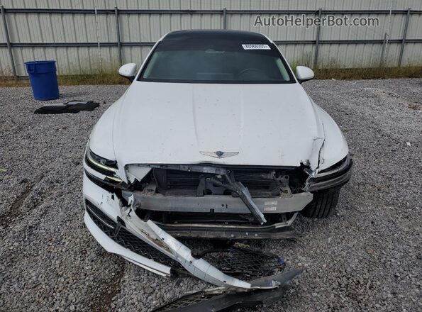 KMTGB4SC5NU095678 2022 GENESIS G80 White 