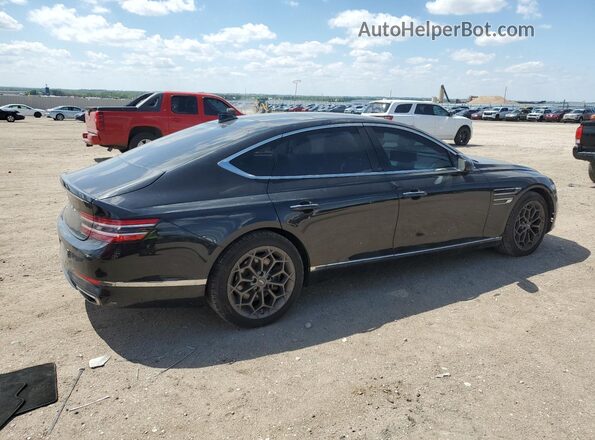 KMTGB4SCXMU046359 2021 GENESIS G80 Black Tył prawy