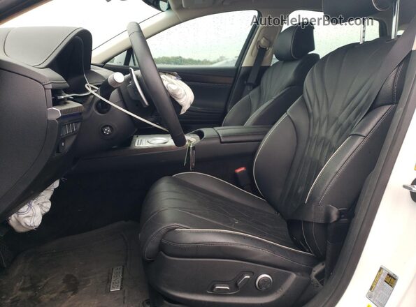 KMTGC4SD8MU081214 2021 GENESIS G80 White Front interior view