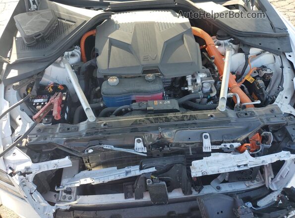 KMTGE4S19PU005148 2023 GENESIS G80 Белый Вид задней части салона