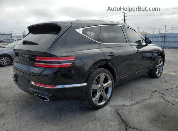 KMUHBDSB0MU061783 2021 GENESIS GV80 Black Հետևի աջ