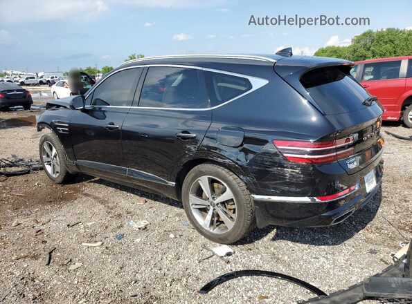 KMUHBDSB0NU076883 2022 GENESIS GV80 Black Rear left