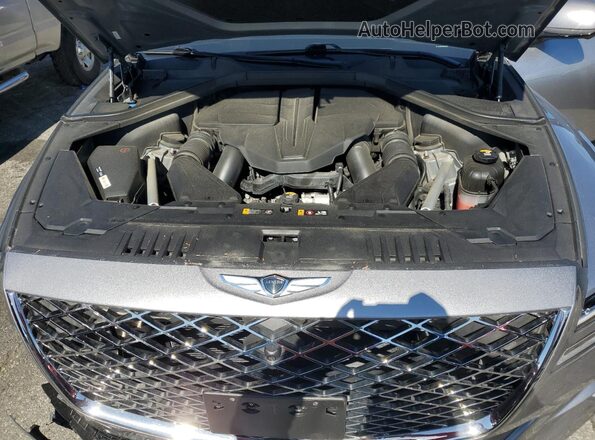 KMUHCESC0PU143917 2023 GENESIS GV80 Gray Вид підкапотного простору
