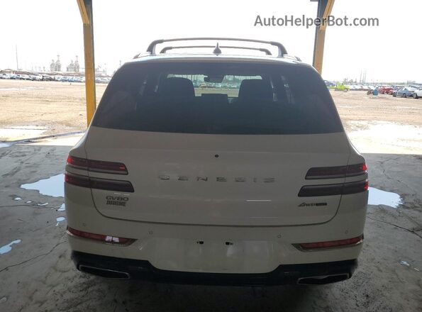 KMUHCESC2NU079313 2022 GENESIS GV80 White Widok z tyłu