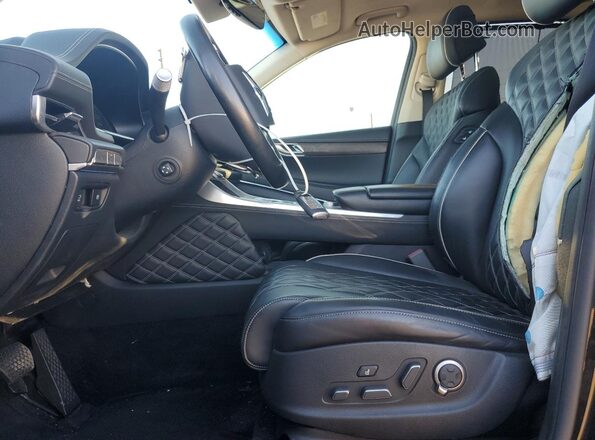 KMUHCESC3NU092474 2022 GENESIS GV80 Black Vista interior delantera
