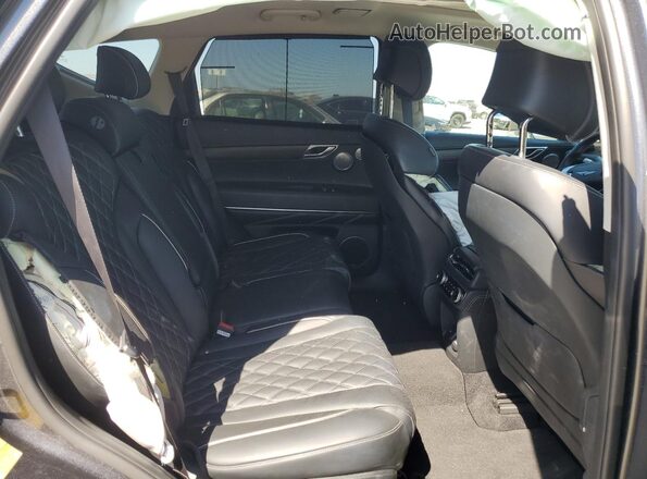 KMUHCESC9NU081284 2022 GENESIS GV80 Black Vista interior trasera
