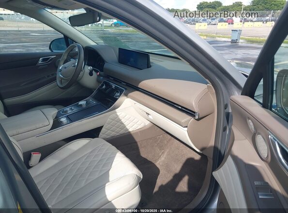 KMUHCESCXRU192366 2024 GENESIS GV80 Silver Front interior view