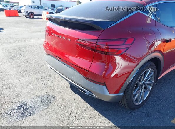 KMUKCDTC1PU018049 2023 GENESIS GV60 Red Tył prawy