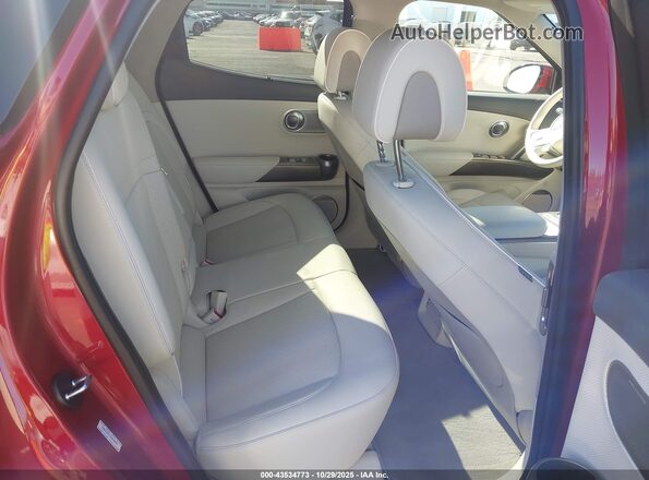KMUKCDTC1PU018049 2023 GENESIS GV60 Red Widok naklejki z numerem VIN