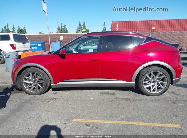 KMUKCDTC1PU018049 2023 GENESIS GV60 Red Widok wnętrza 360 stopni
