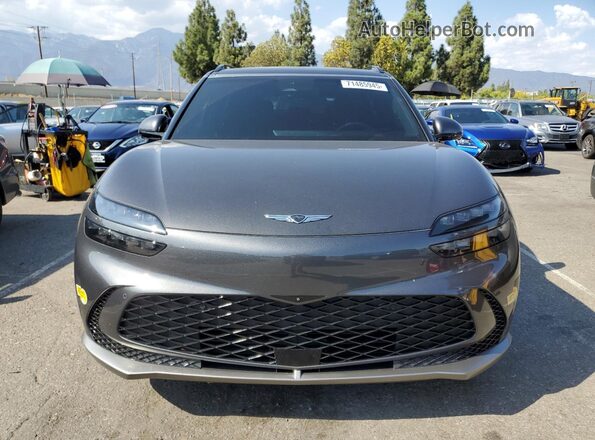 KMUKCDTC6PU005961 2023 GENESIS GV60 Gray Front view