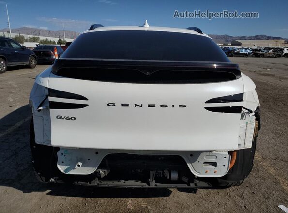 KMUKCDTC6PU014062 2023 GENESIS GV60 White უკანა ხედი