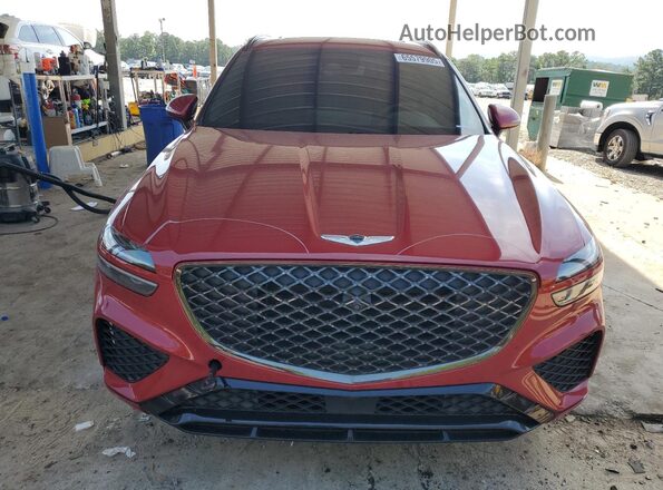 KMUMADTB2NU046655 2022 GENESIS GV70 Red Front view