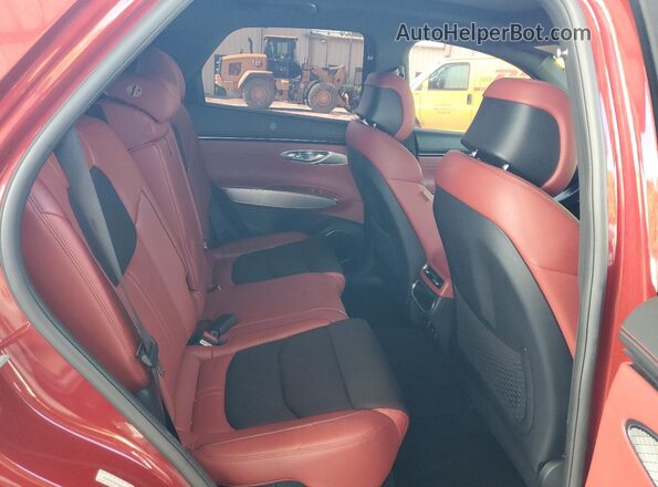 KMUMADTB2NU046655 2022 GENESIS GV70 Red Rear seats view