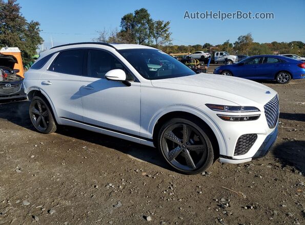 KMUMADTB6PU129167 2023 GENESIS GV70 White Front right