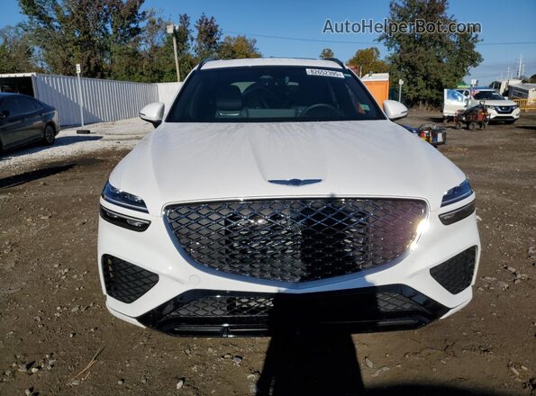 KMUMADTB6PU129167 2023 GENESIS GV70 White Front view