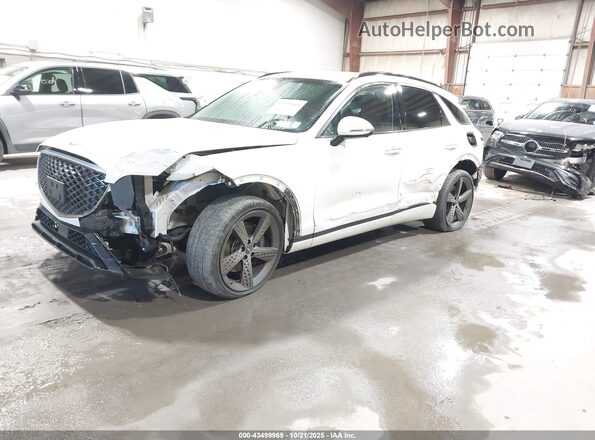 KMUMCDTC0PU081734 2023 GENESIS GV70 White Передня ліва чверть