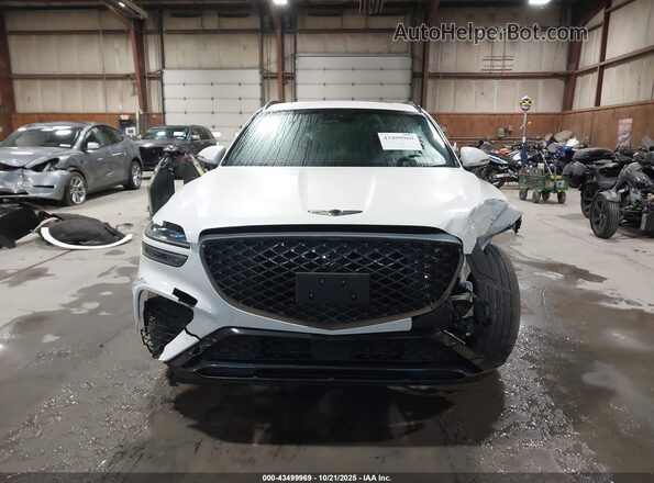 KMUMCDTC0PU081734 2023 GENESIS GV70 White Вид щитка приладів