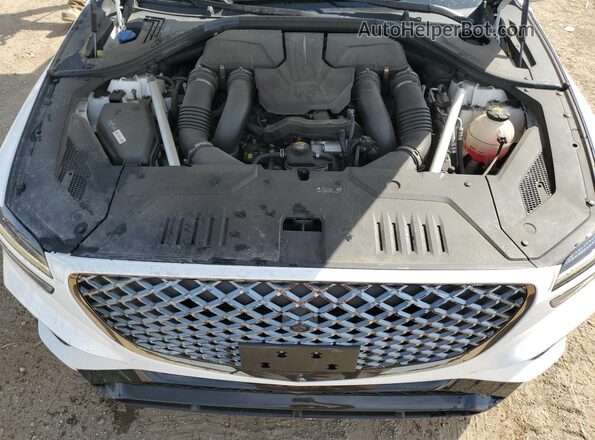 KMUMCDTC4PU100642 2023 GENESIS GV70 Белый Вид задней части салона