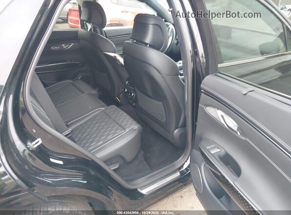 KMUMCDTC5PU096939 2023 GENESIS GV70 Black Widok naklejki z numerem VIN