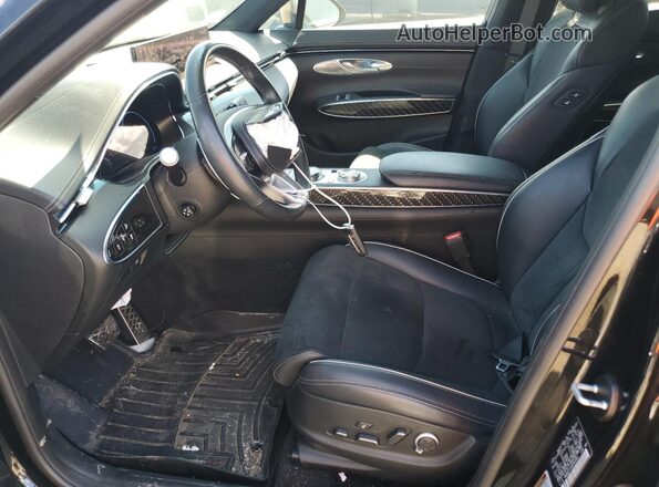 KMUMCDTC6NU040991 2022 GENESIS GV70 Black Սալոնի դիմացի տեսք