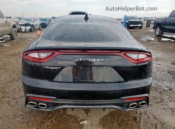 KNAE25LAXJ6014386 2018 KIA STINGER Black 