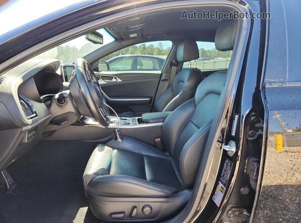 KNAE35LC1K6067929 2019 KIA STINGER Черный Вид панели приборов