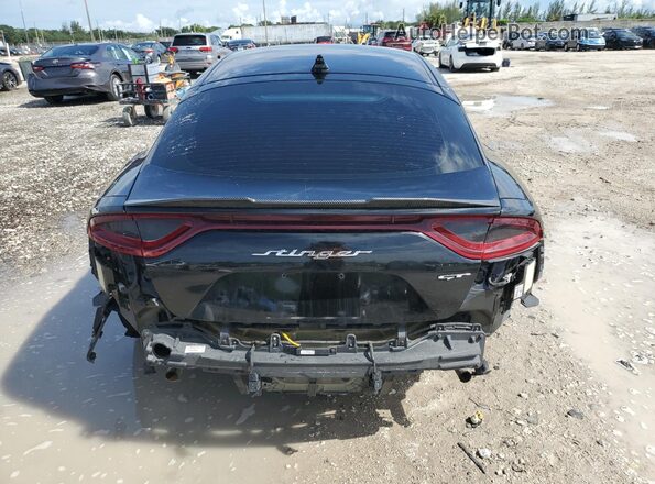 KNAE35LC3L6079971 2020 KIA STINGER Черный Вид сзади