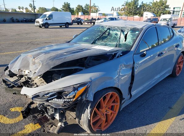 KNAE35LC3M6096724 2021 KIA STINGER Gray 