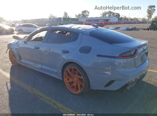 KNAE35LC3M6096724 2021 KIA STINGER Gray Задня ліва чверть