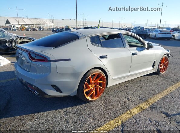 KNAE35LC3M6096724 2021 KIA STINGER Gray Задня права чверть