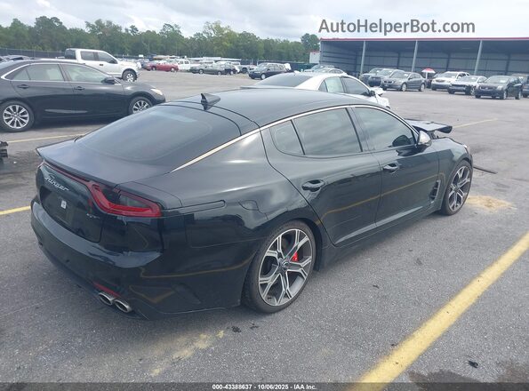 KNAE35LC7L6077866 2020 KIA STINGER Black Tył prawy
