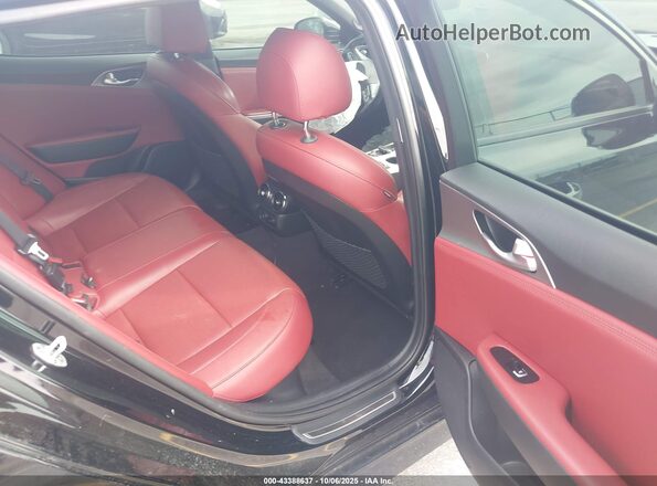 KNAE35LC7L6077866 2020 KIA STINGER Black Widok naklejki z numerem VIN
