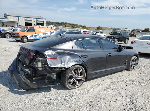 KNAE35LC7L6086986 2020 KIA STINGER Black Tył prawy