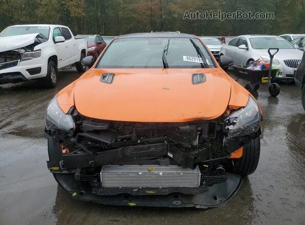 KNAE35LCXK6069372 2019 KIA STINGER Оранжевый Вид спереди