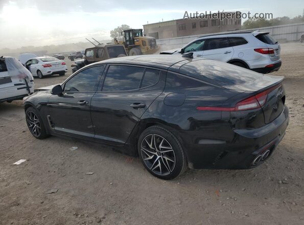 KNAE35LD3P6130948 2023 KIA STINGER Black Հետևի ձախ