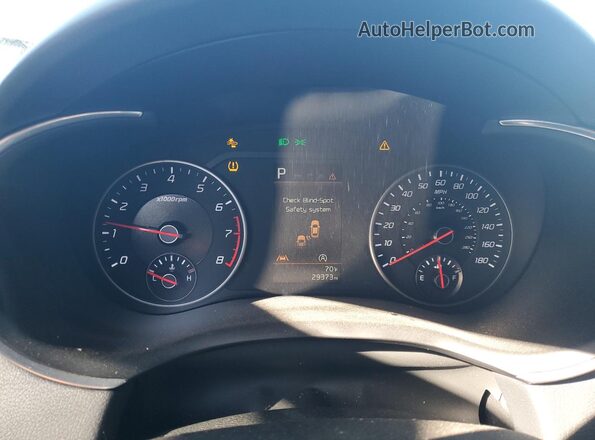 KNAE35LD3P6130948 2023 KIA STINGER Black Սարքավորումների վահանակի տեսք