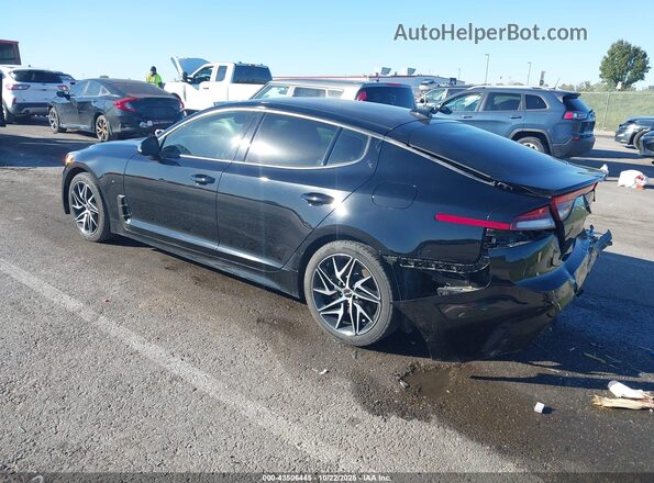 KNAE35LD5N6113808 2022 KIA STINGER Черный Задняя левая четверть