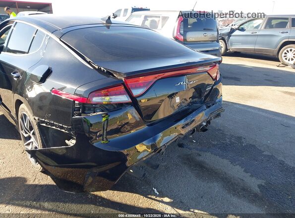 KNAE35LD5N6113808 2022 KIA STINGER Черный Вид спереди