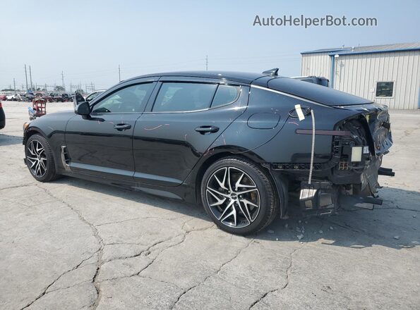 KNAE35LD9N6118915 2022 KIA STINGER Black Задня ліва чверть